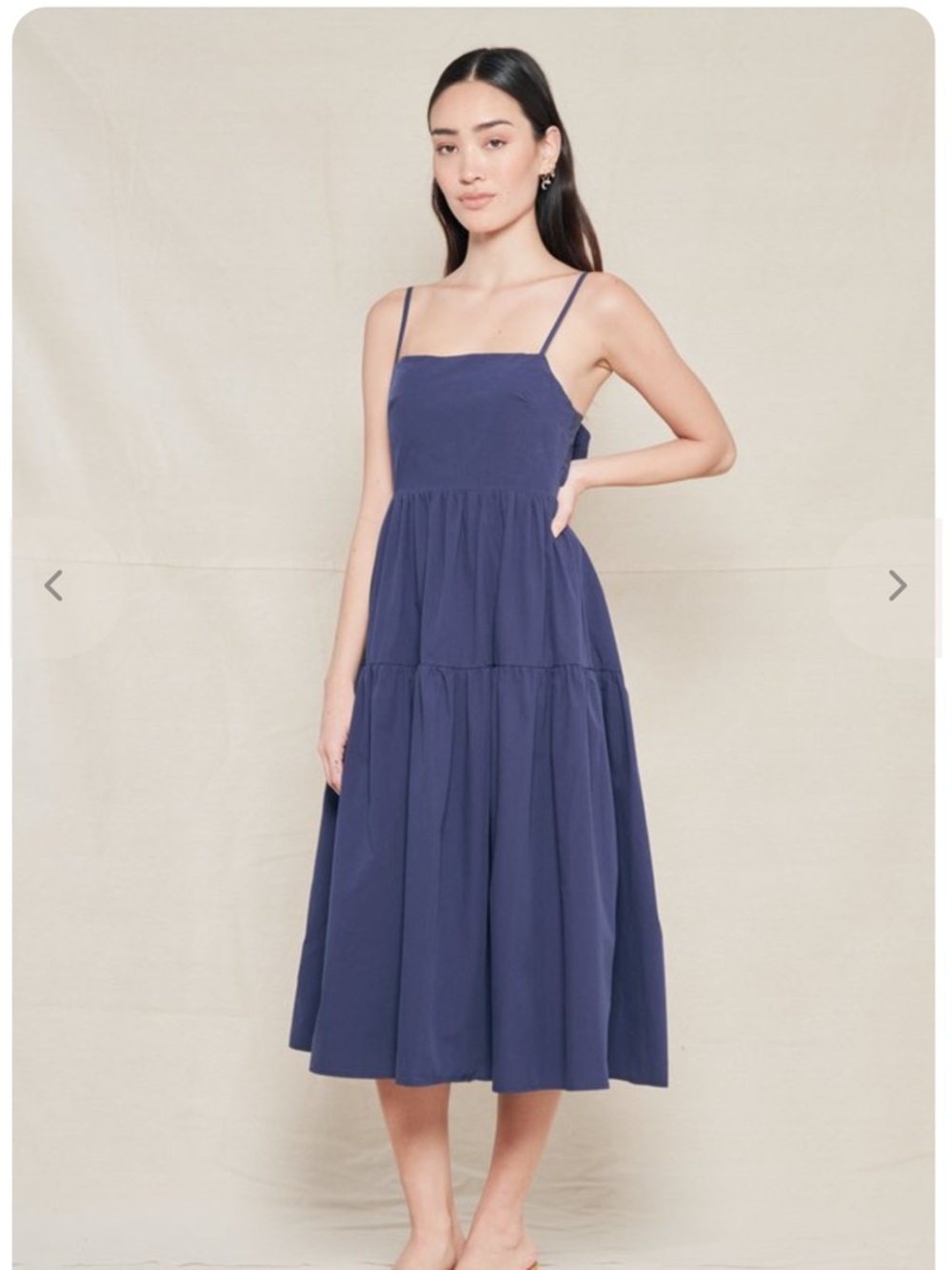 Ciao Lucia Gioia Dress Size XS Navy